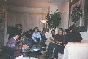 A Photo of People Looking at Photos